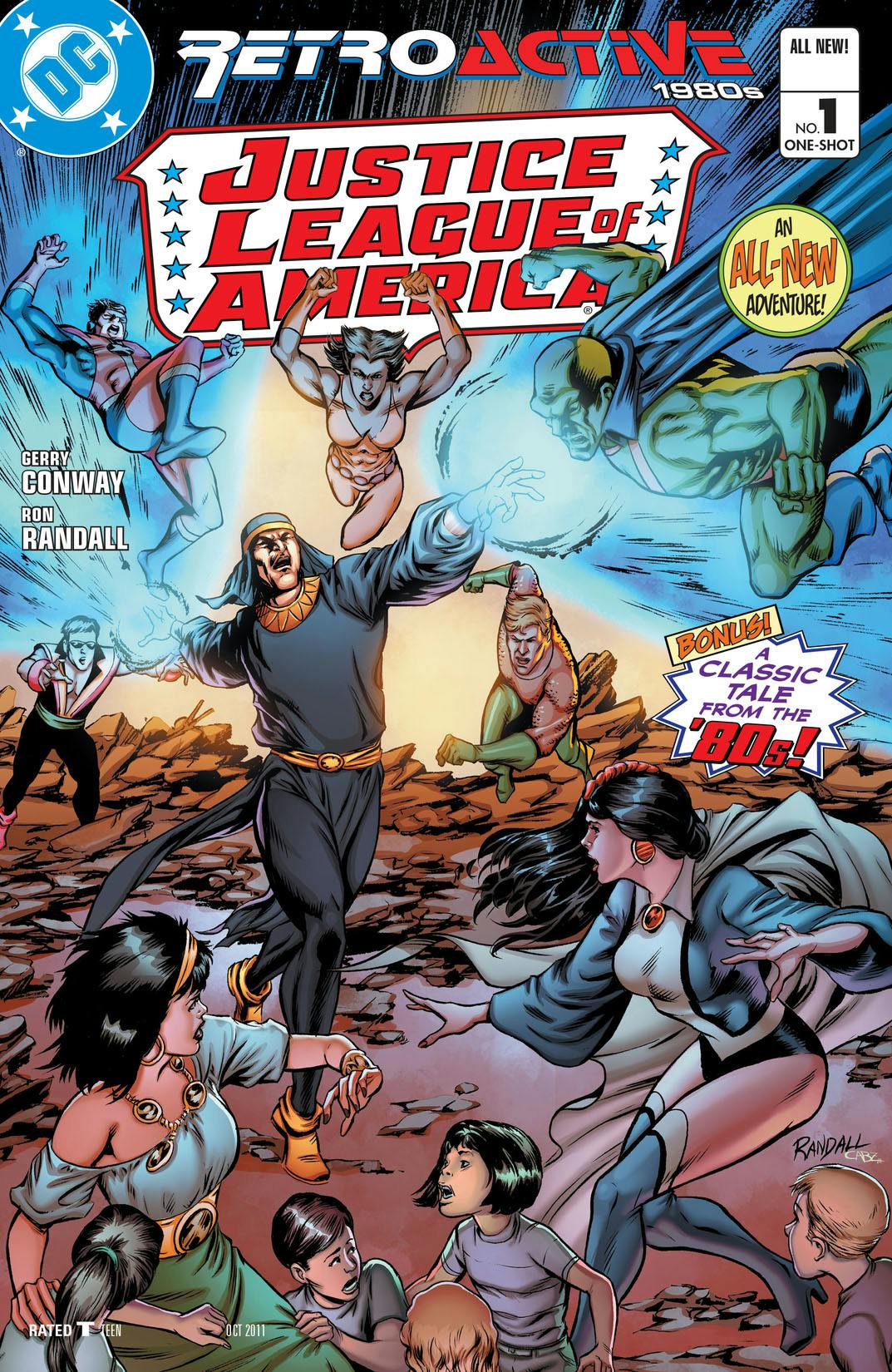 DC Retroactive: JLA - The '80s #1 preview images