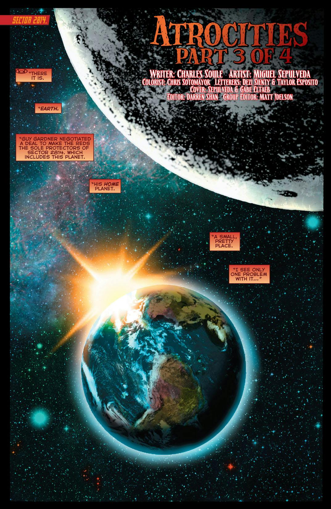 Red lantern Red Lanterns Annual #1