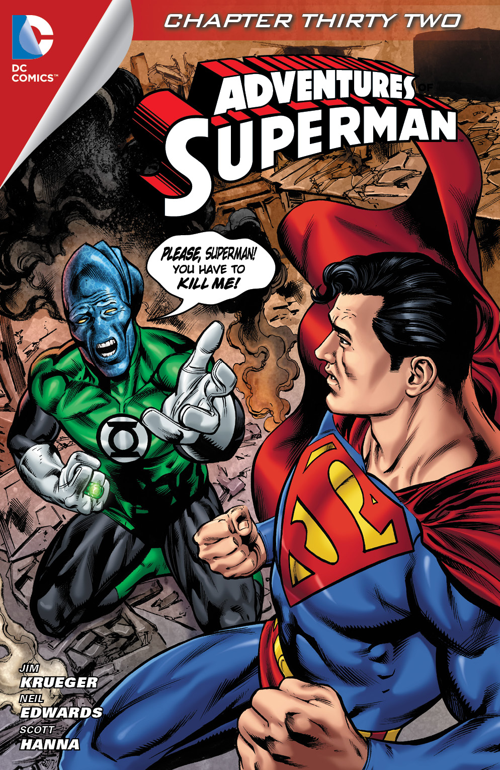 Adventures of Superman (2013-) #32 preview images