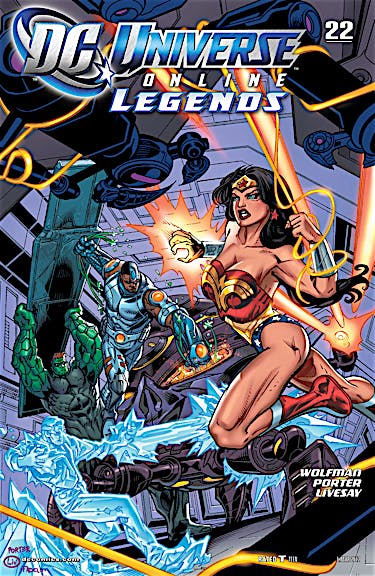 DC Universe Online Legends #22 preview images