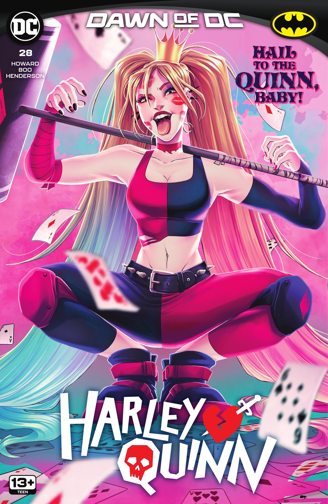 Harley Quinn #28 preview images