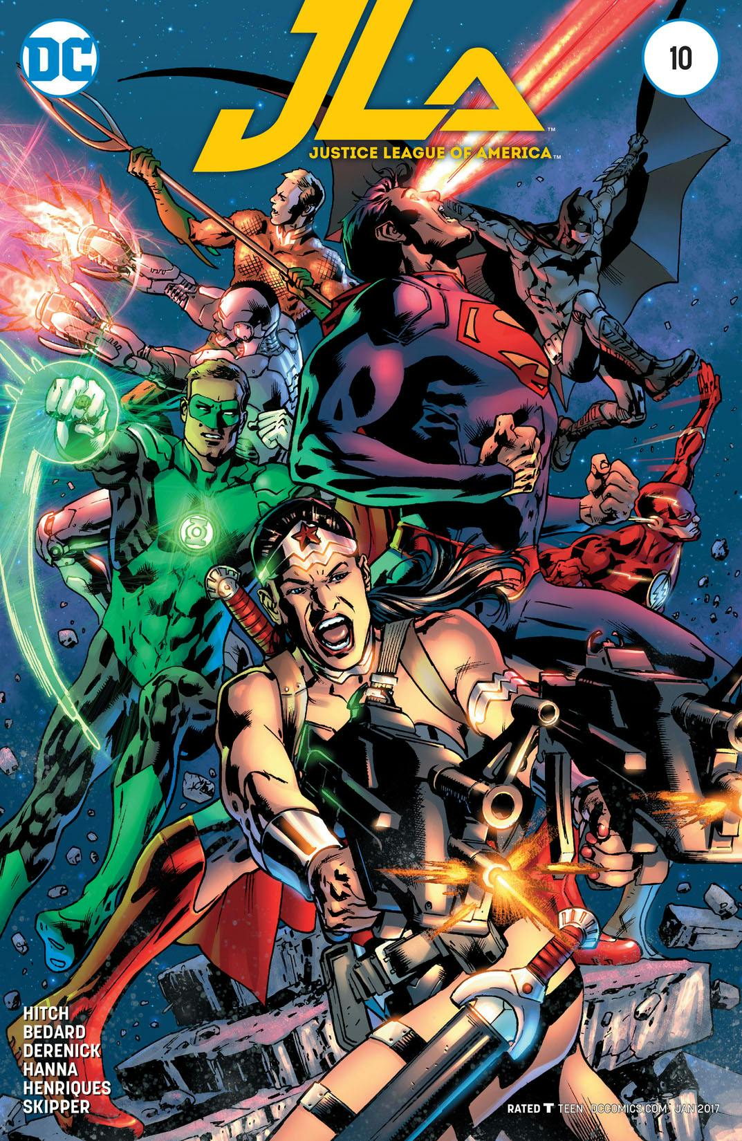 Justice League of America (2015-) #10 preview images