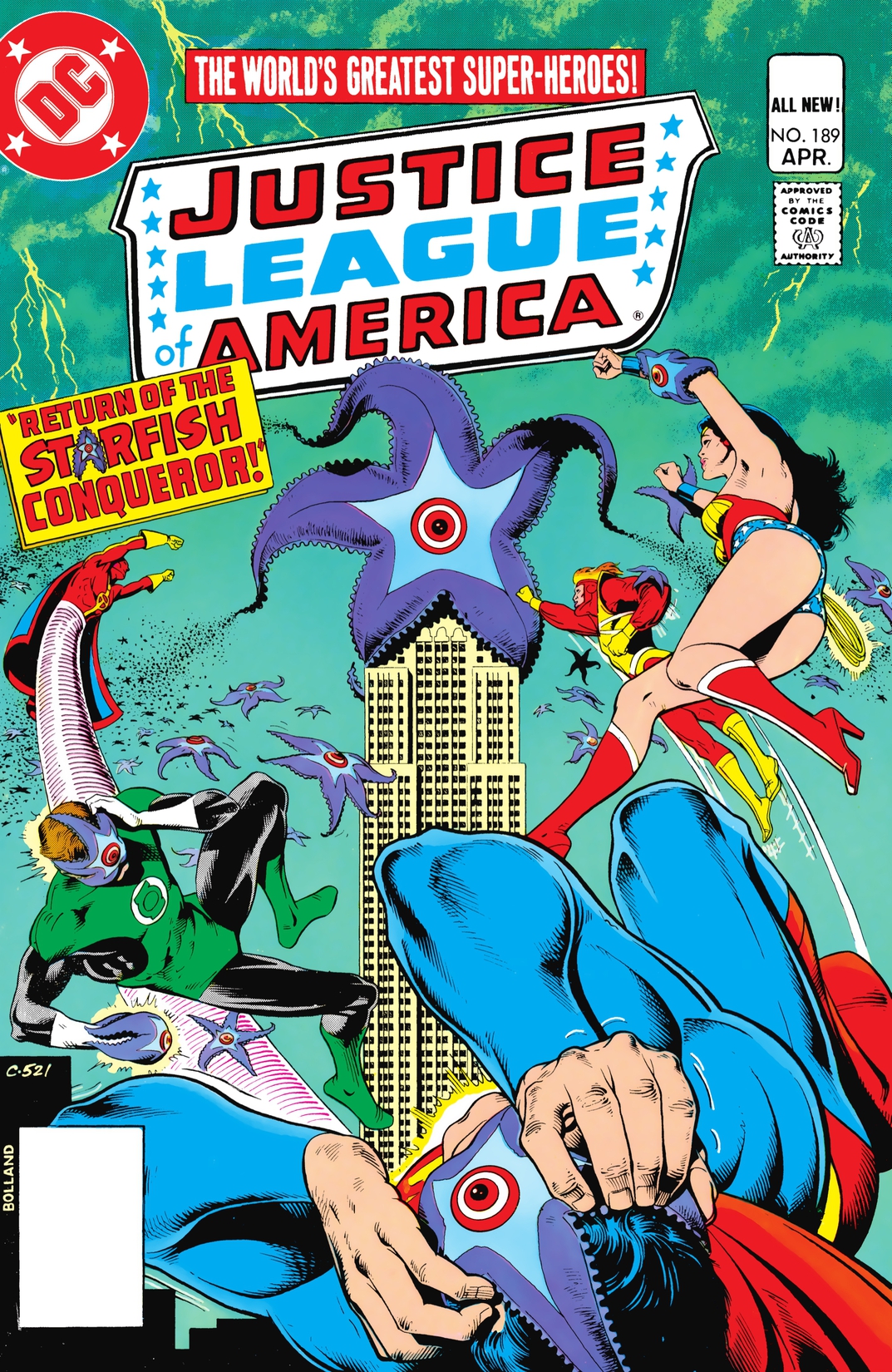 Justice League of America (1960-) #189 preview images