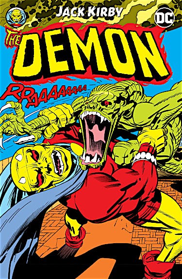The Demon by Jack Kirby preview images