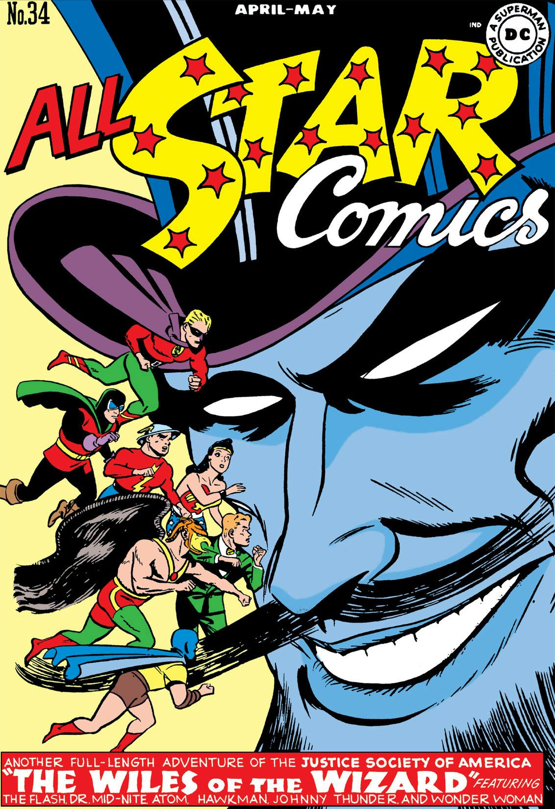 All-Star Comics #34 preview images