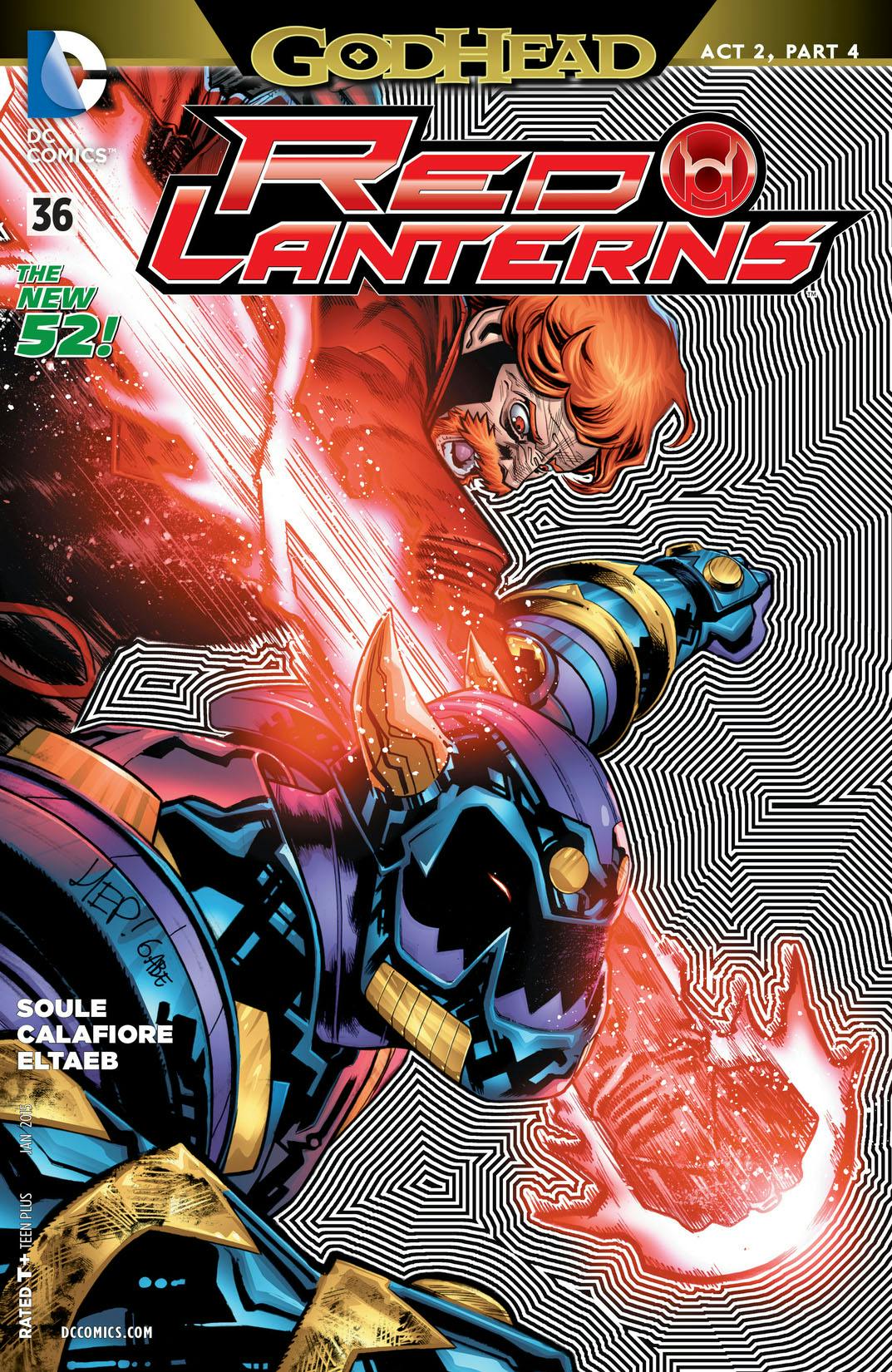 Red Lanterns #36 preview images