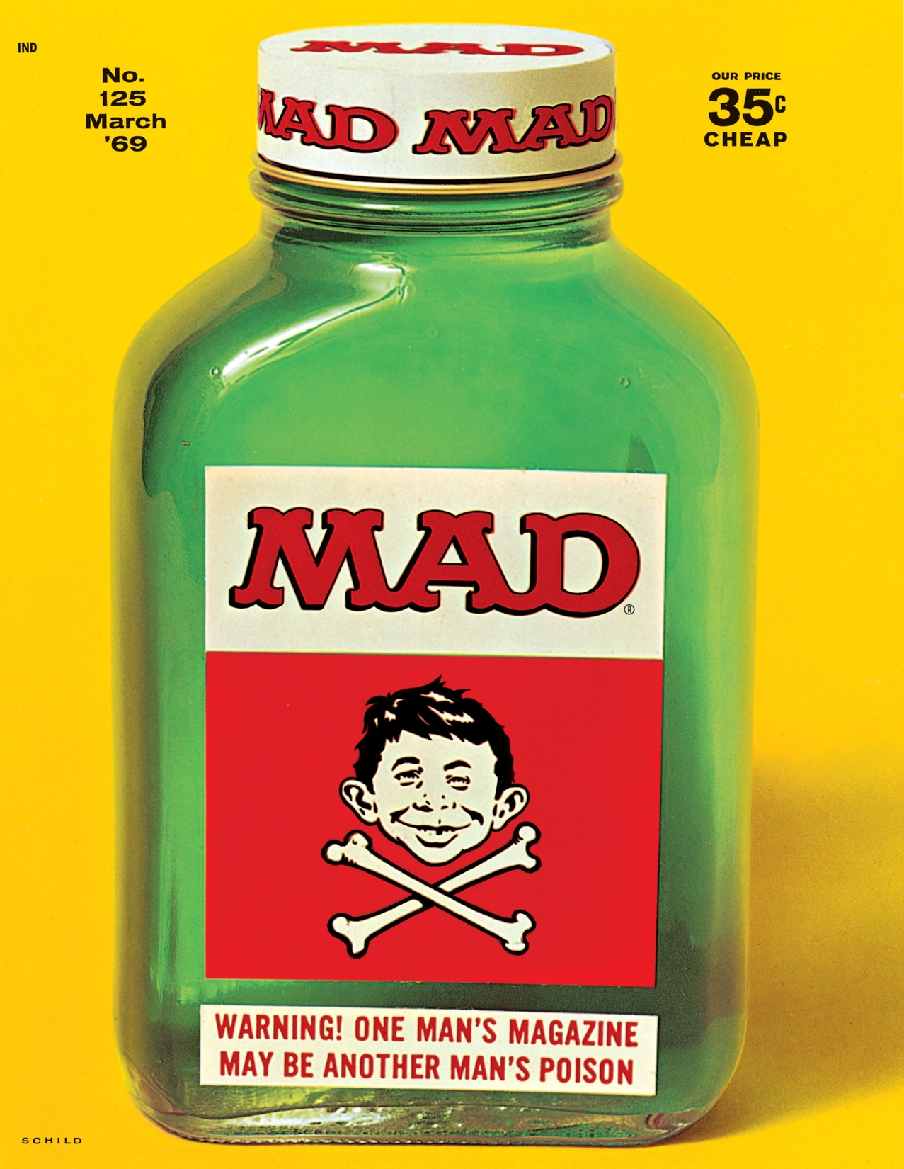 Mad Magazine #125 preview images