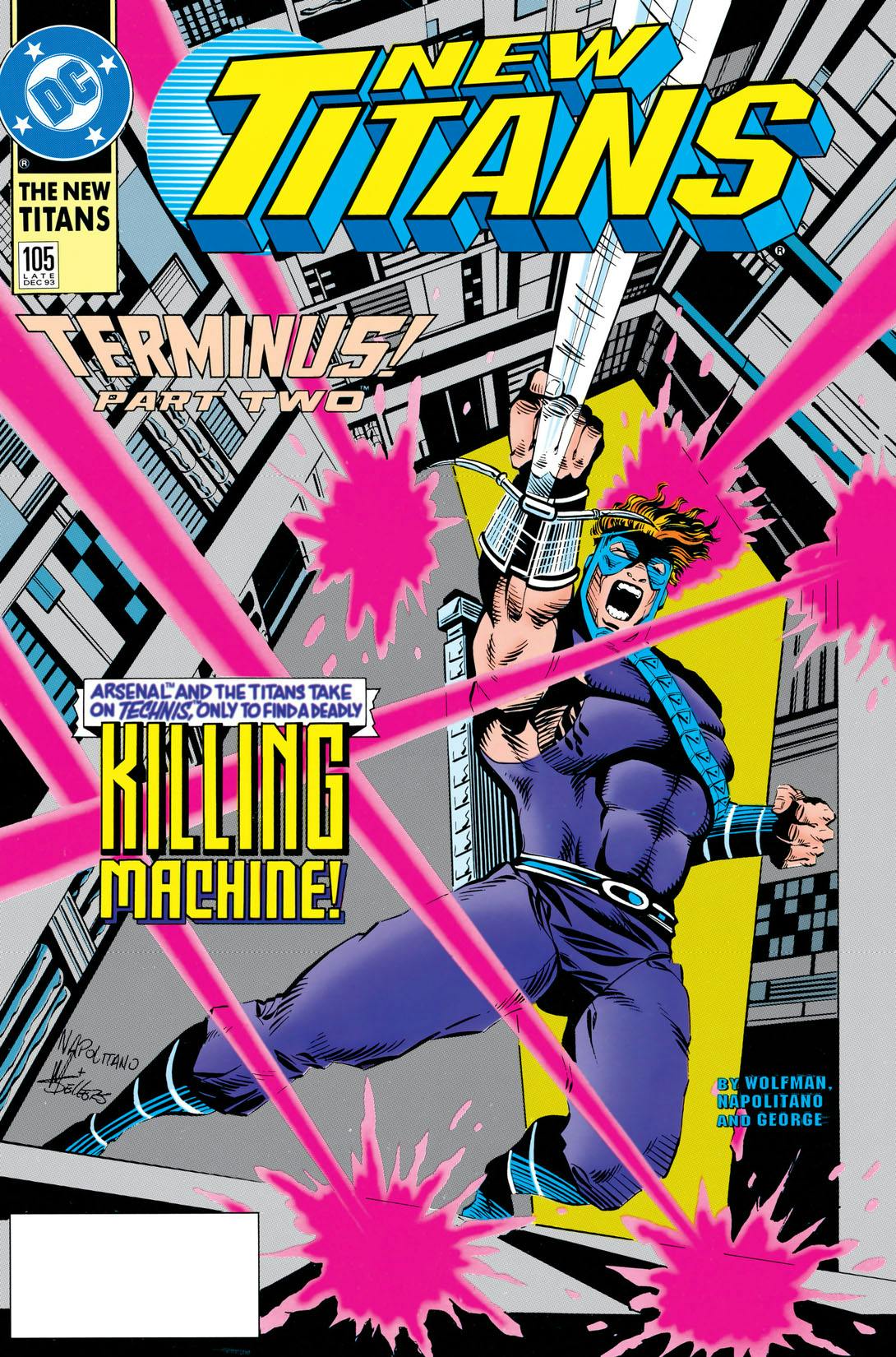 The New Titans #105 preview images