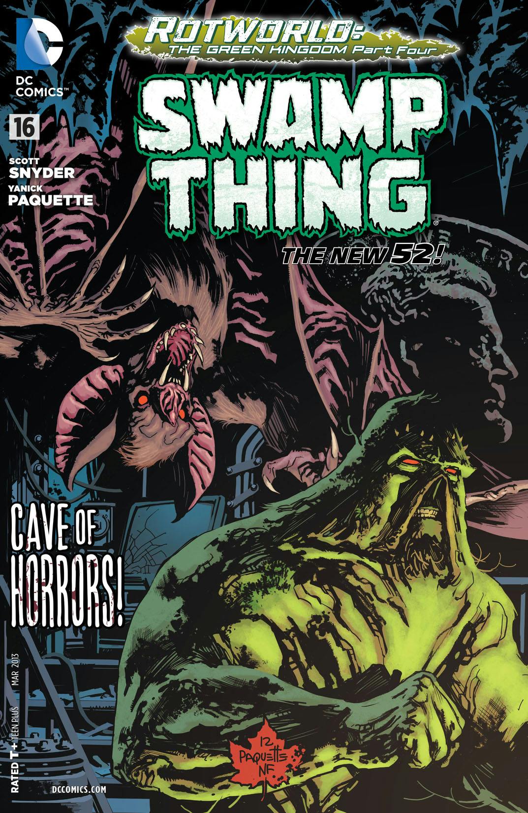 Swamp Thing (2011-) #16 preview images