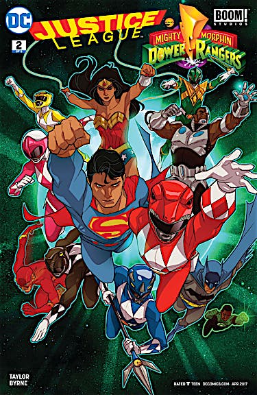 Justice League/Power Rangers #2