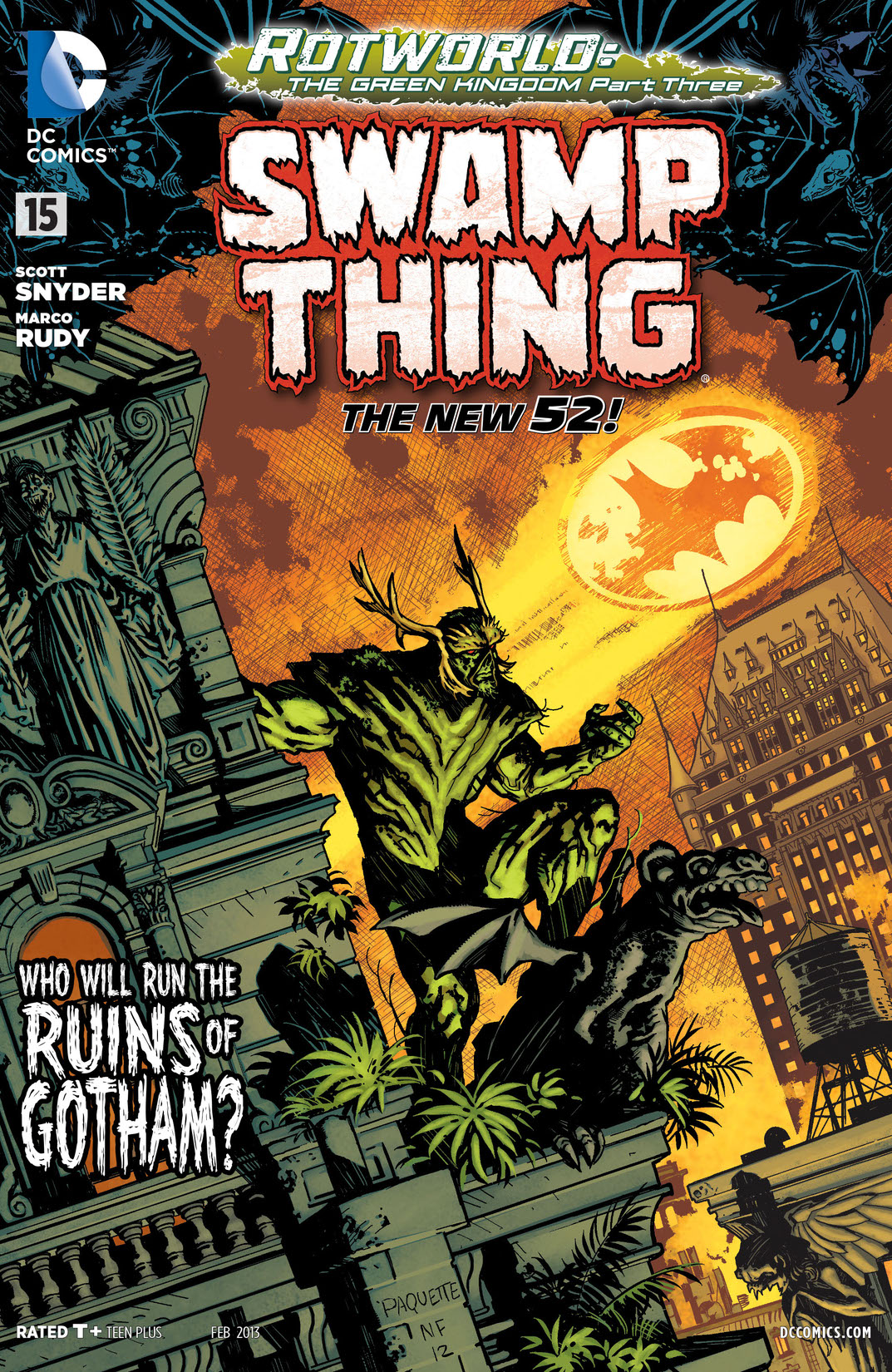 Swamp Thing (2011-) #15 preview images