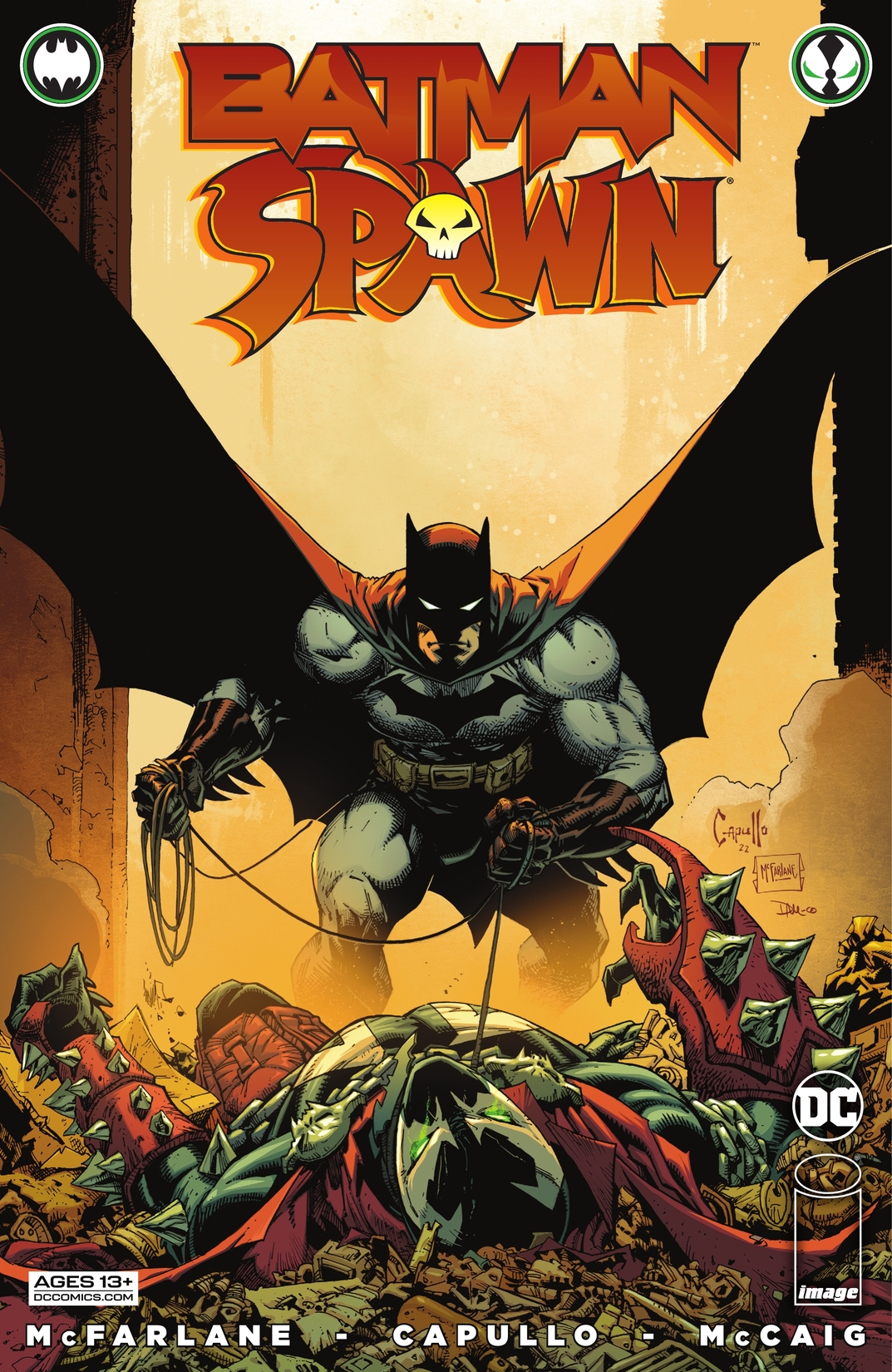 Batman/Spawn #1 preview images