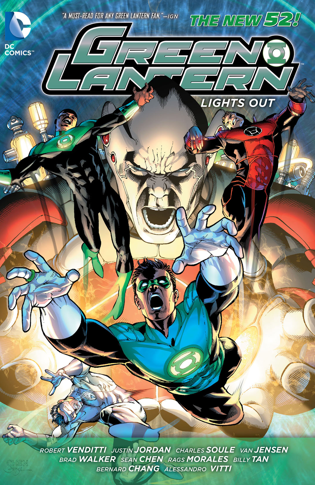 Green Lantern: Lights Out preview images