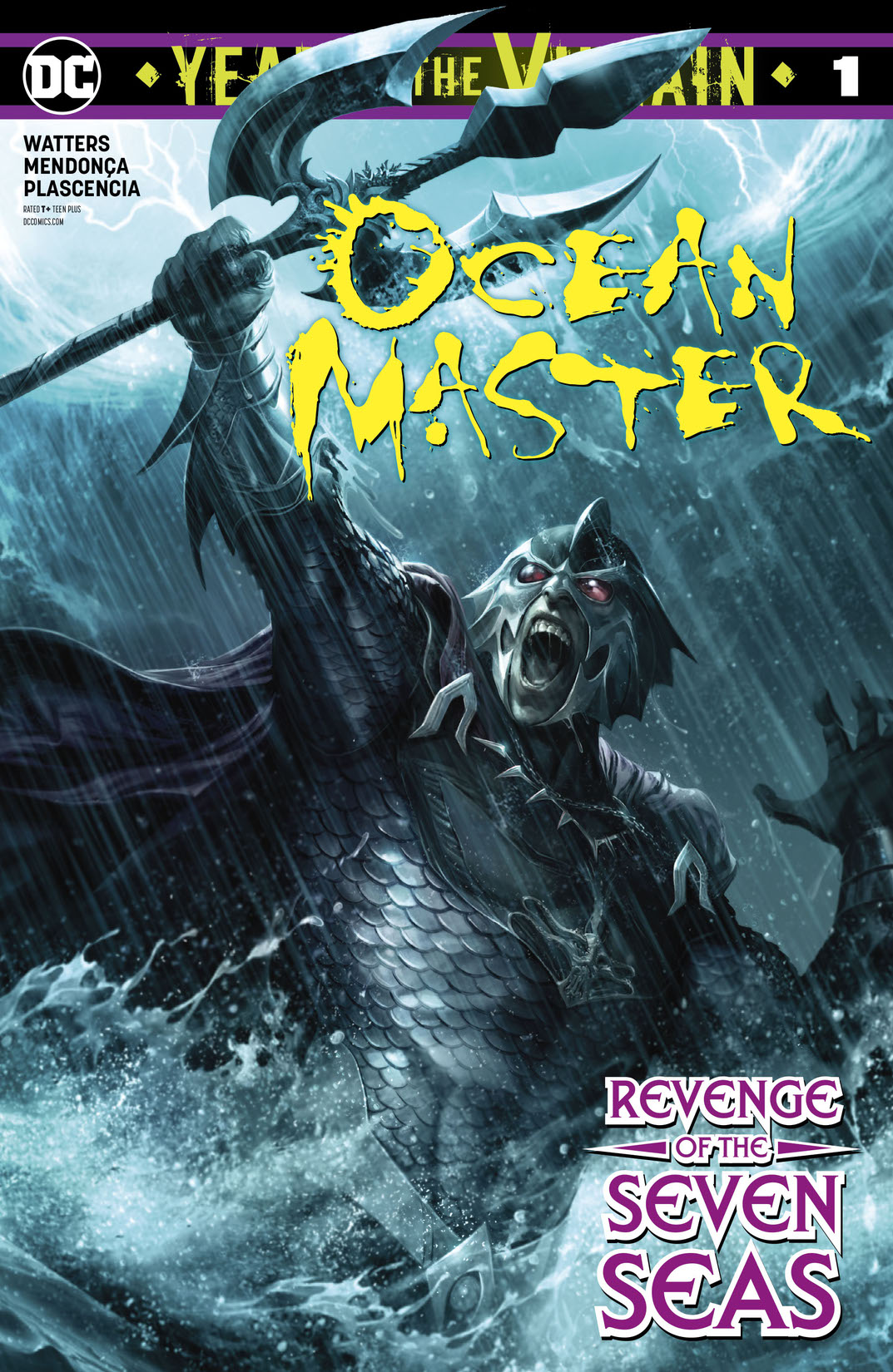 ⭐️ OCEAN MASTER Year of the Villain #1a VF/NM Book 2019 DC Comics 