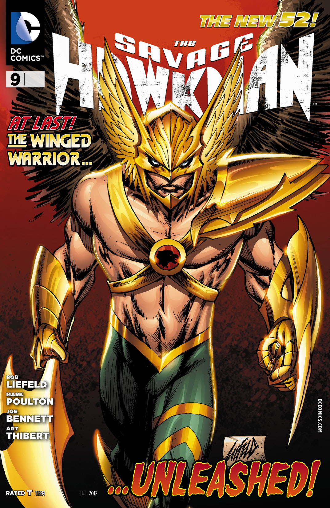The Savage Hawkman #9 preview images