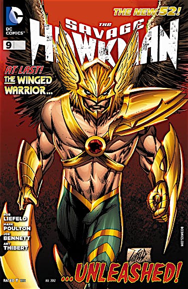 The Savage Hawkman #9 preview images