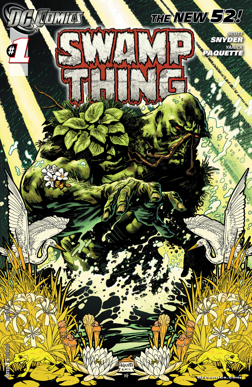 Swamp Thing (2011-) #1 preview images