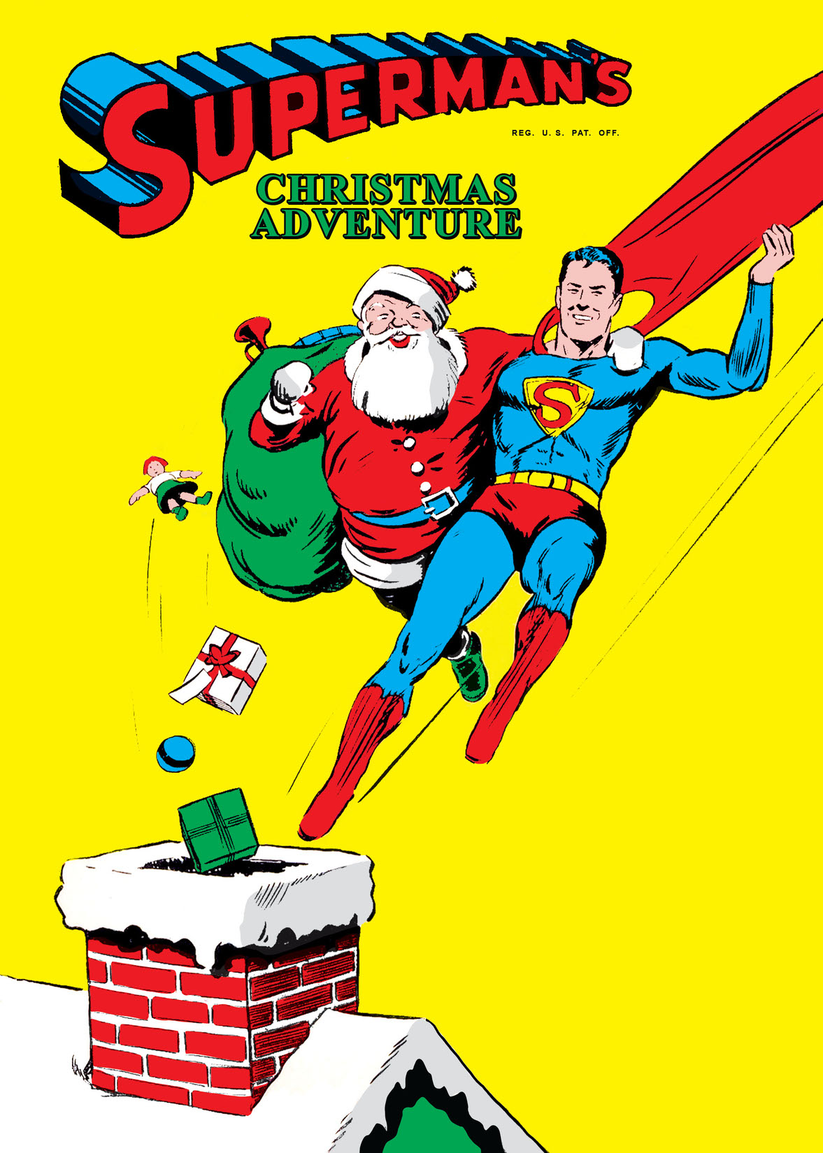 Superman's Christmas Adventure #1 preview images