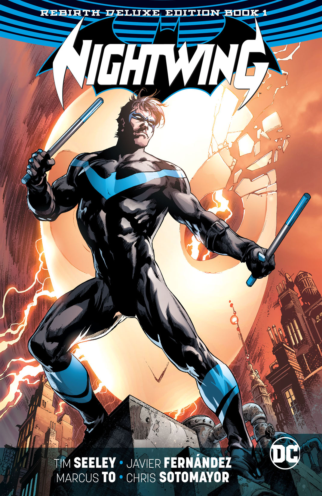 Nightwing: The Rebirth Deluxe Edition Book 1 preview images