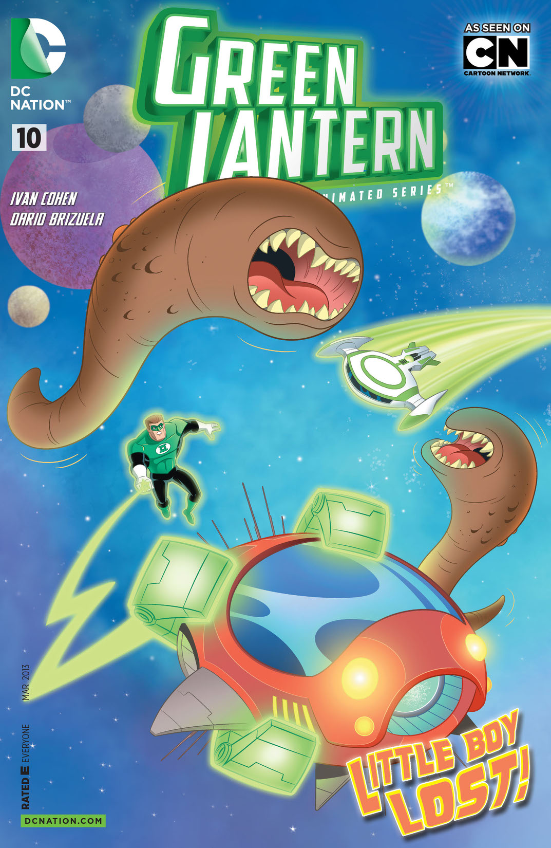 Green Lantern: The Animated Series #10 preview images