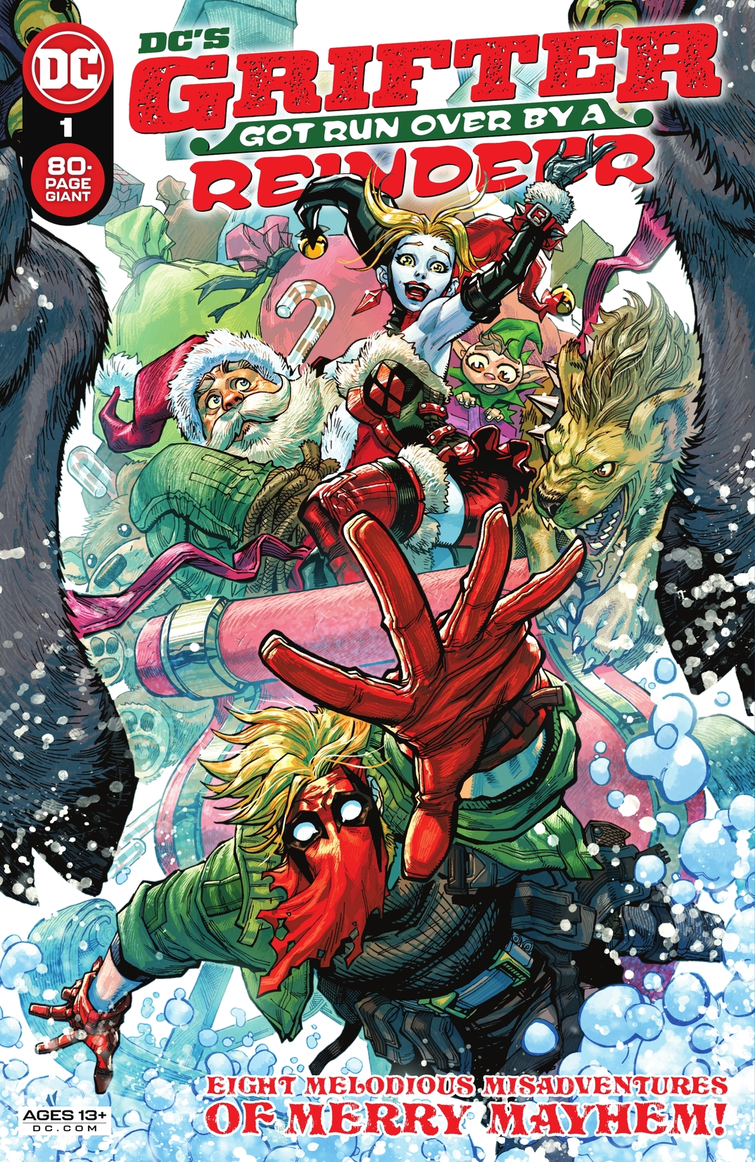 DC's Grifter Got Run Over by a Reindeer #1 preview images