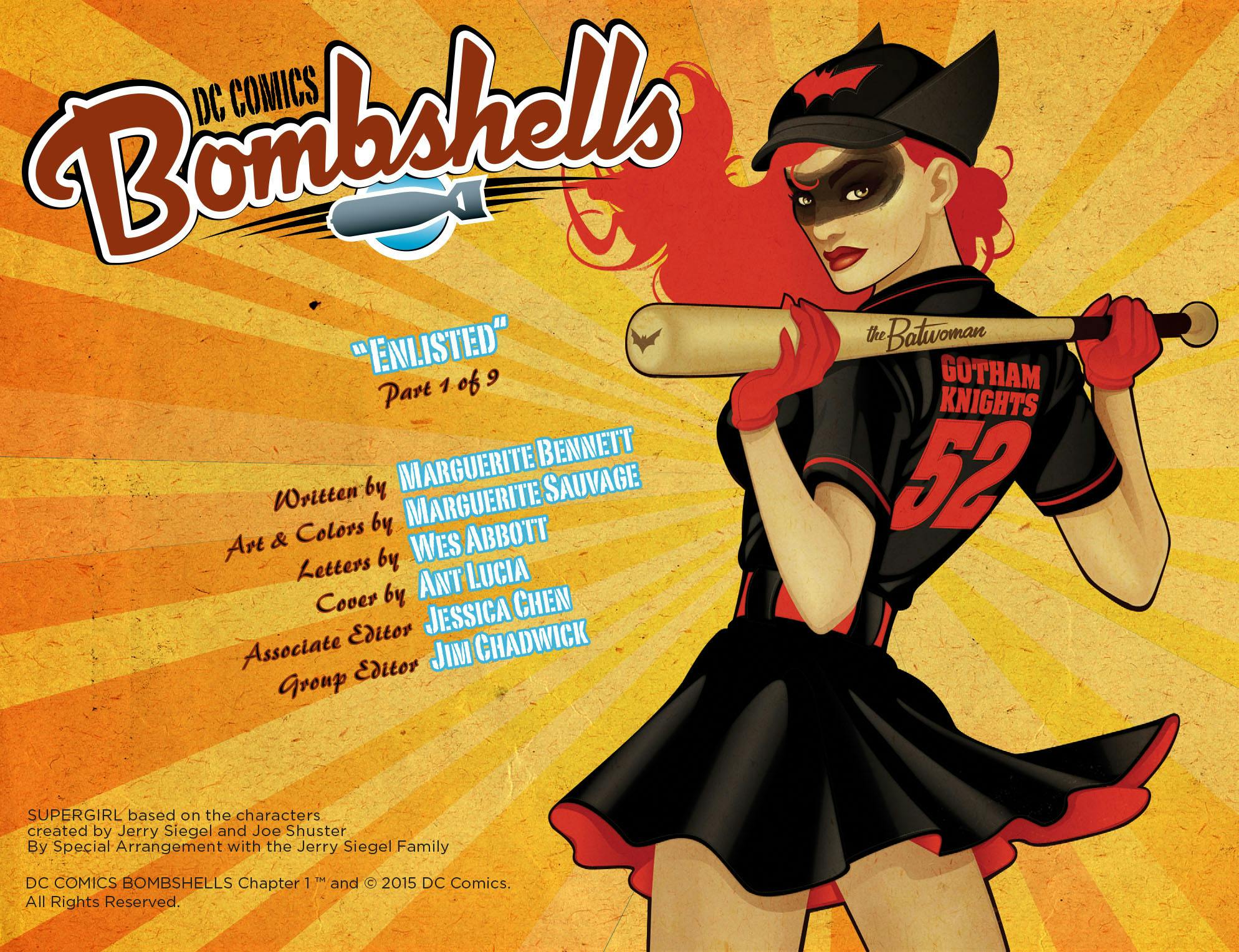 DC Comics: Bombshells series preview1