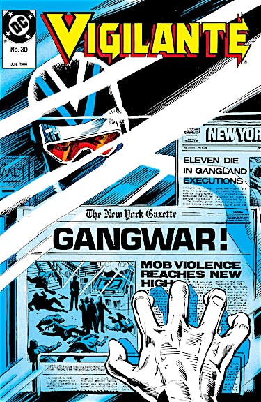 The Vigilante #30 preview images