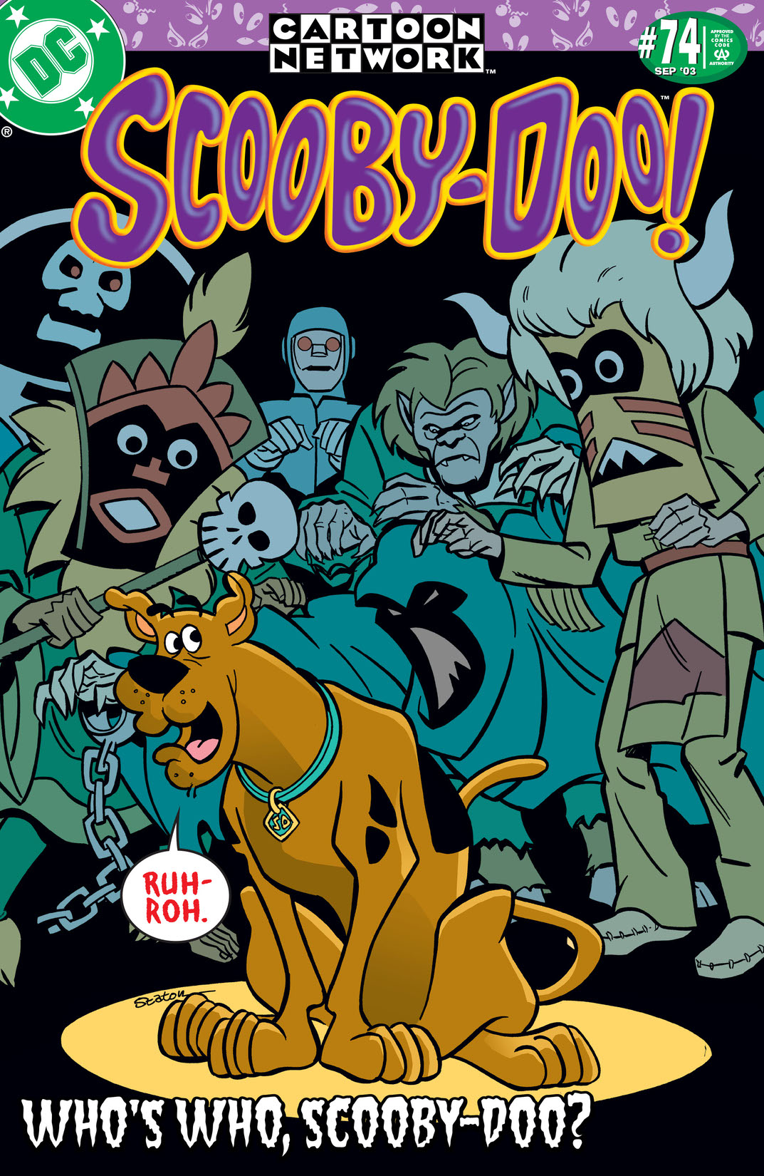 Scooby-Doo #74 preview images