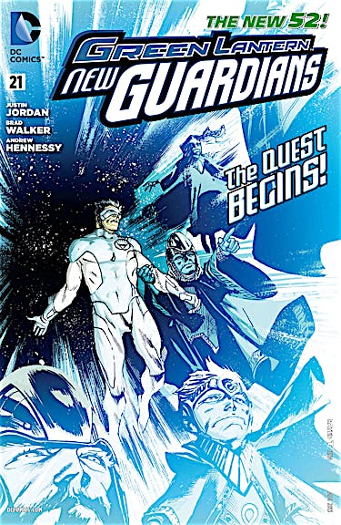 Green Lantern: New Guardians #21 preview images
