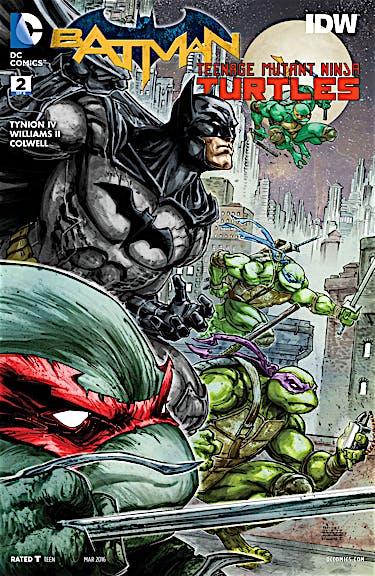 Batman/Teenage Mutant Ninja Turtles #2