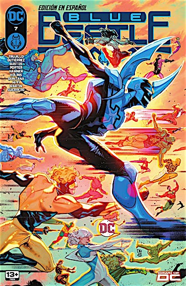 Blue Beetle #7 (Spanish Language Version) preview images