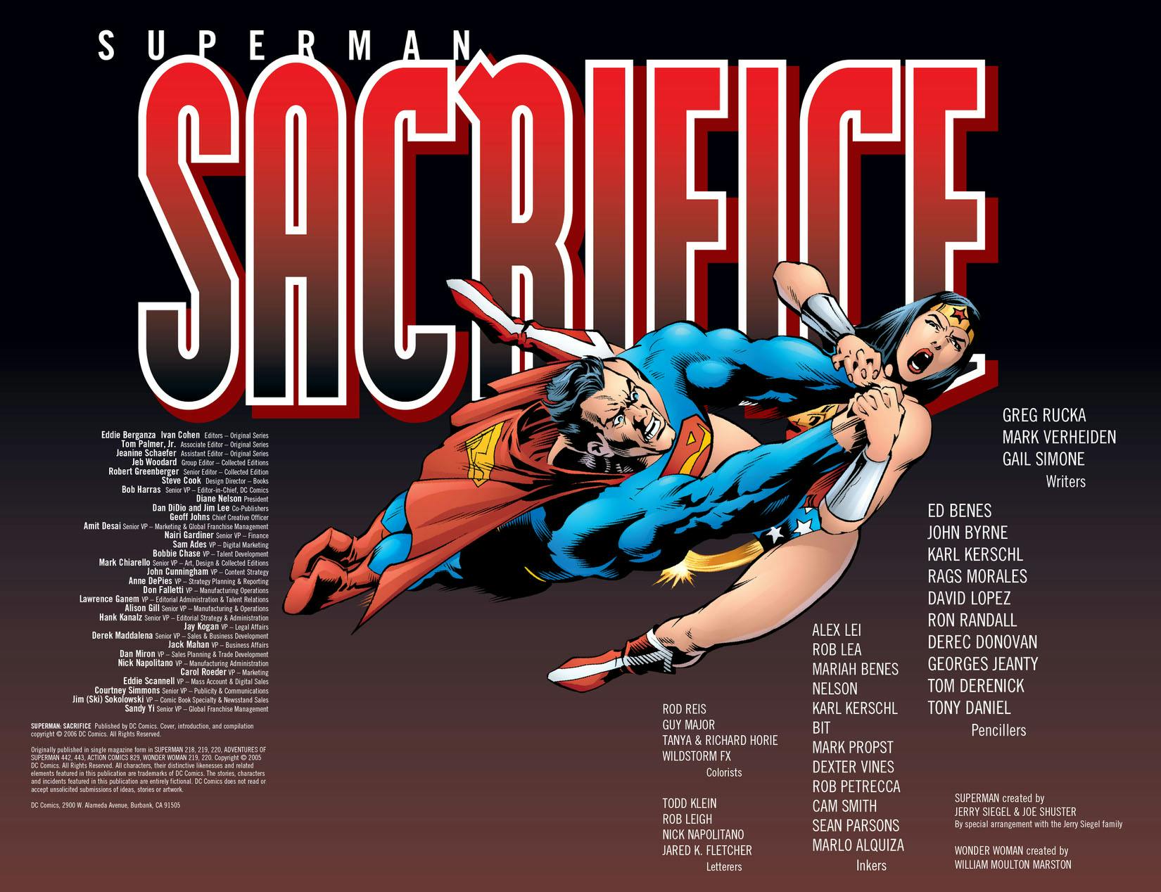 アメコミ・英語　SUPERMAN: SACRIFICE Superman: Sacrifice (New Edition) | DC Comics Issue