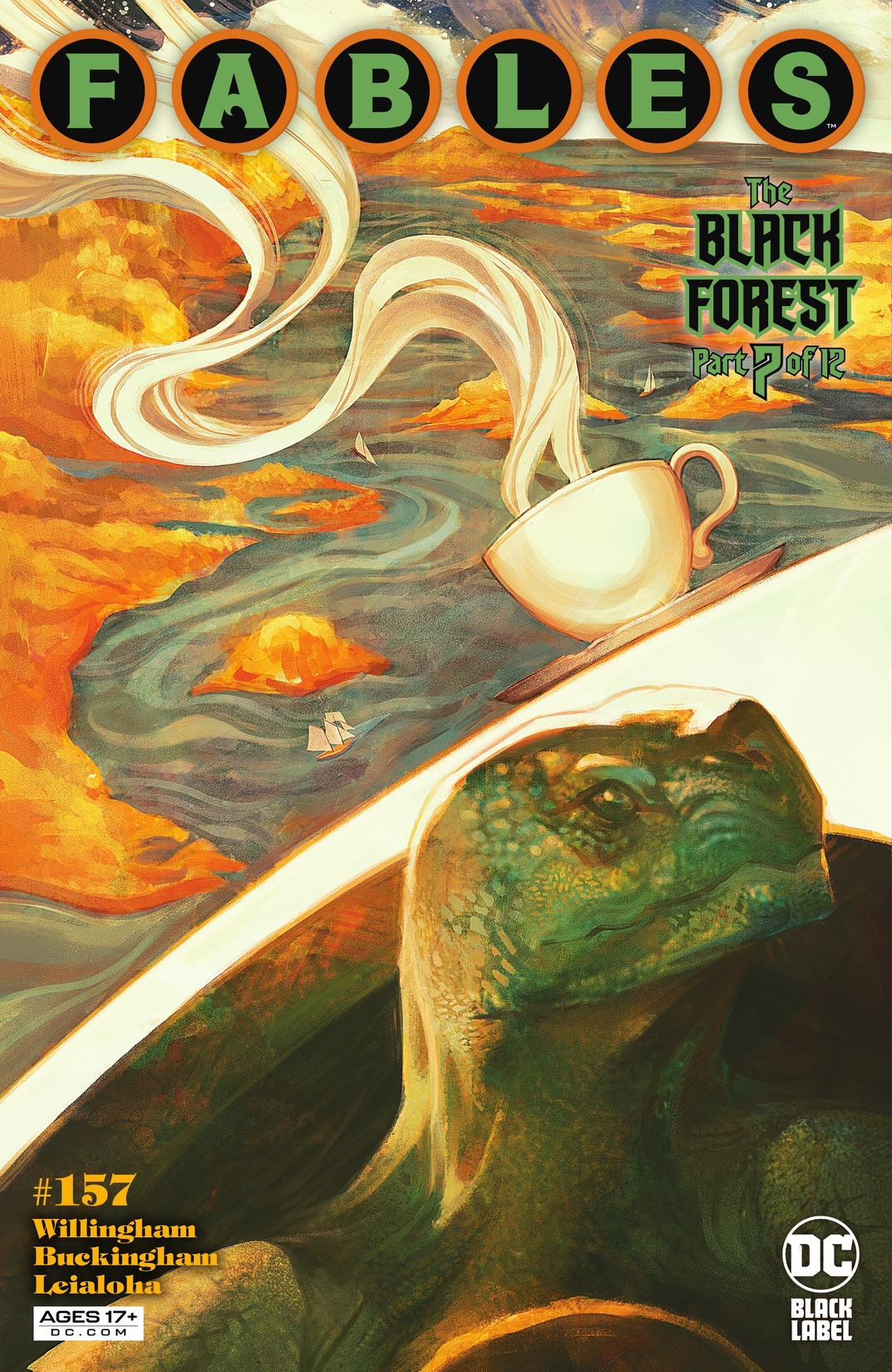 Fables #157 preview images