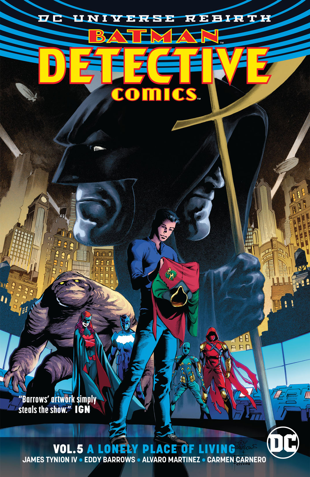Batman - Detective Comics Vol. 5: A Lonely Place of Living  preview images