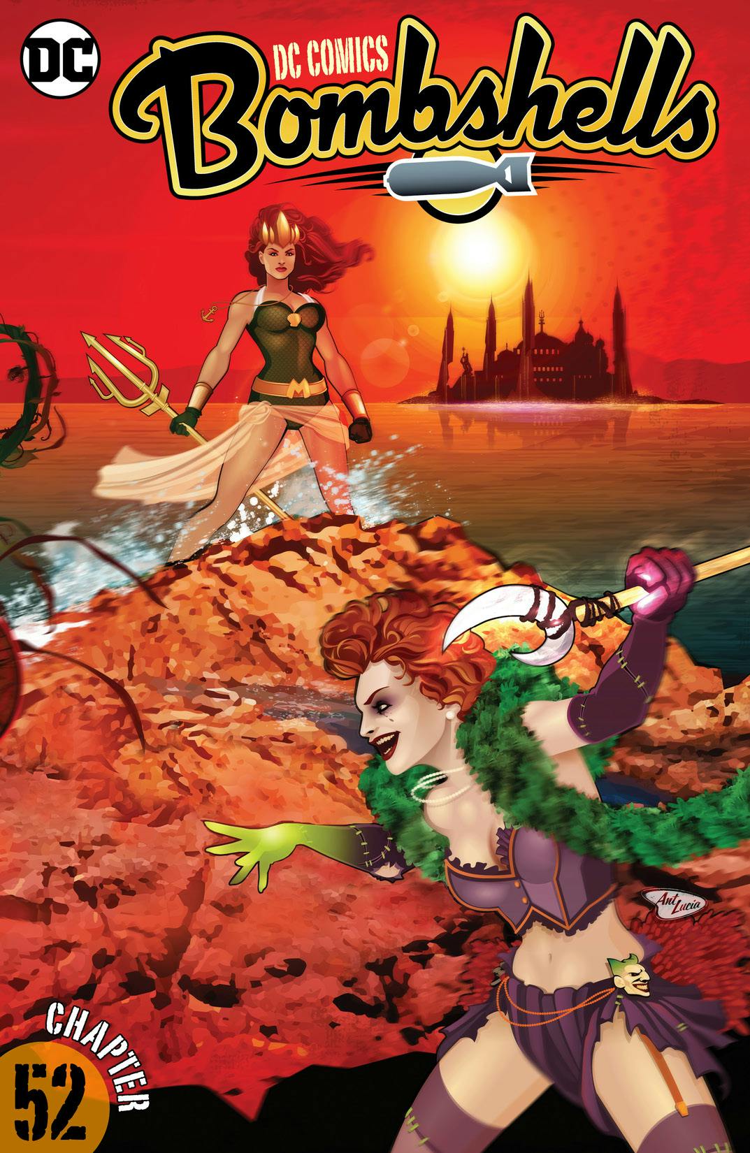 DC Comics: Bombshells #52 preview images