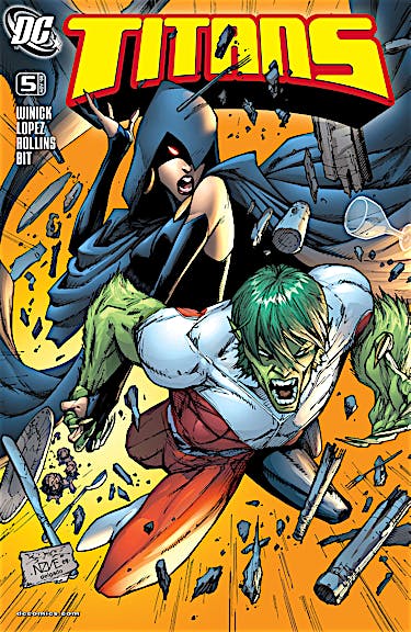 Titans (2008-) #5 preview images