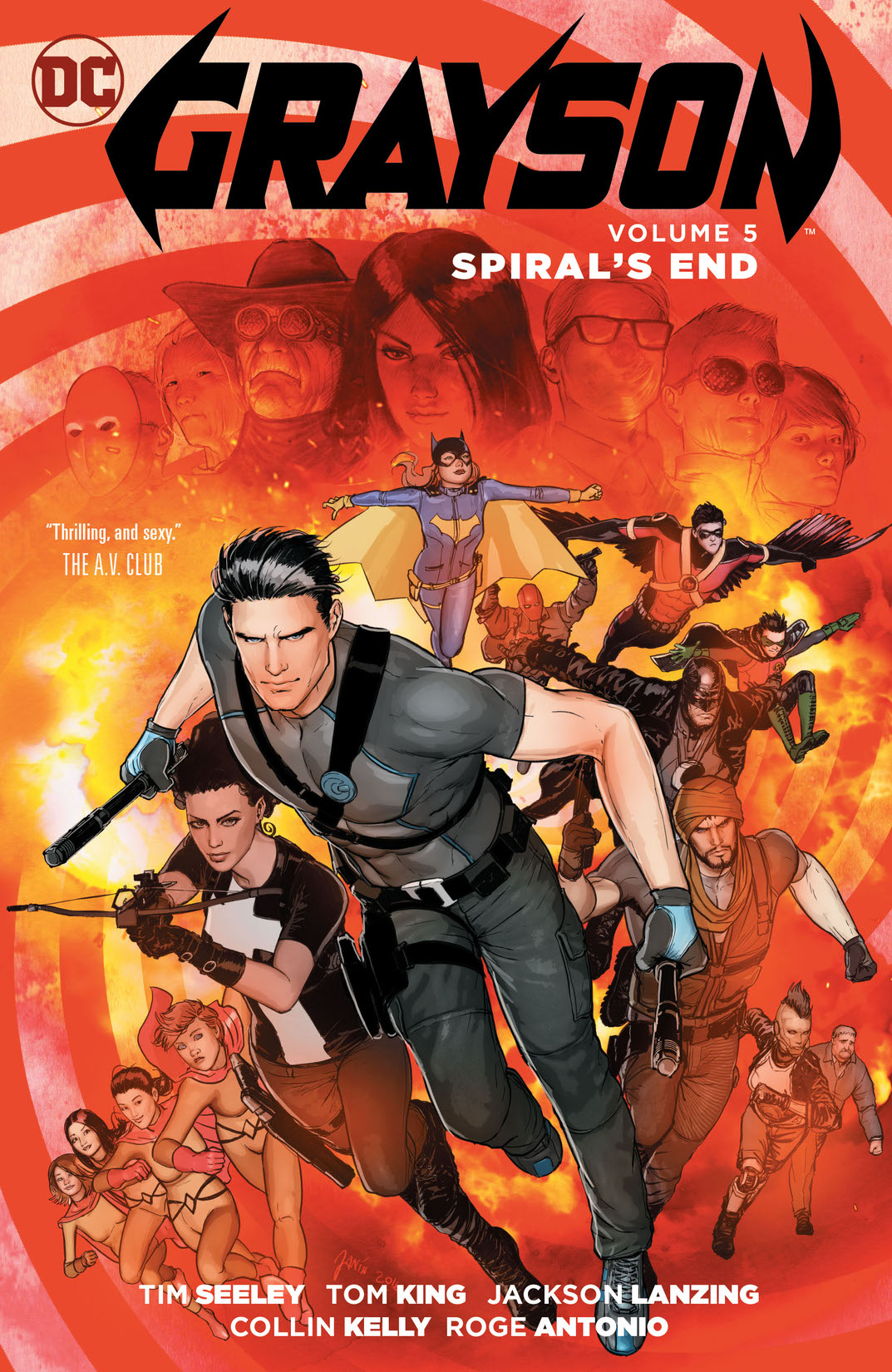 Grayson Vol. 5: Spiral's End preview images