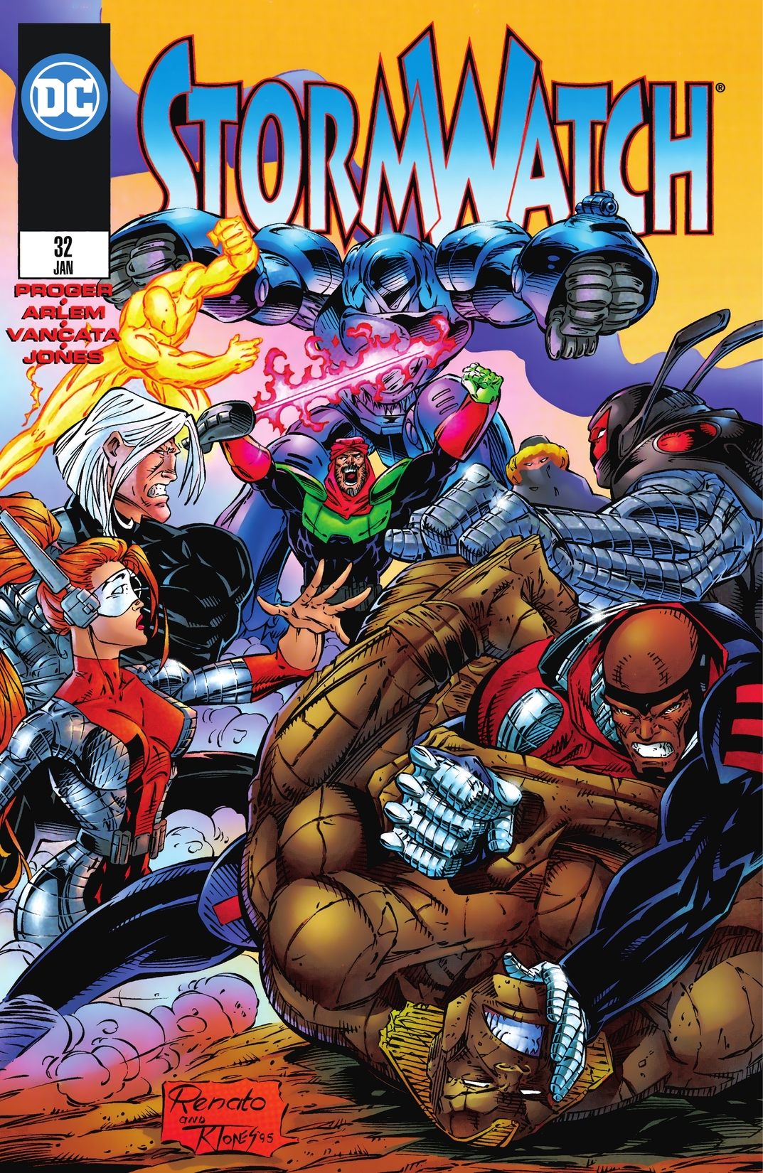 Stormwatch (1993-1997) #32 preview images