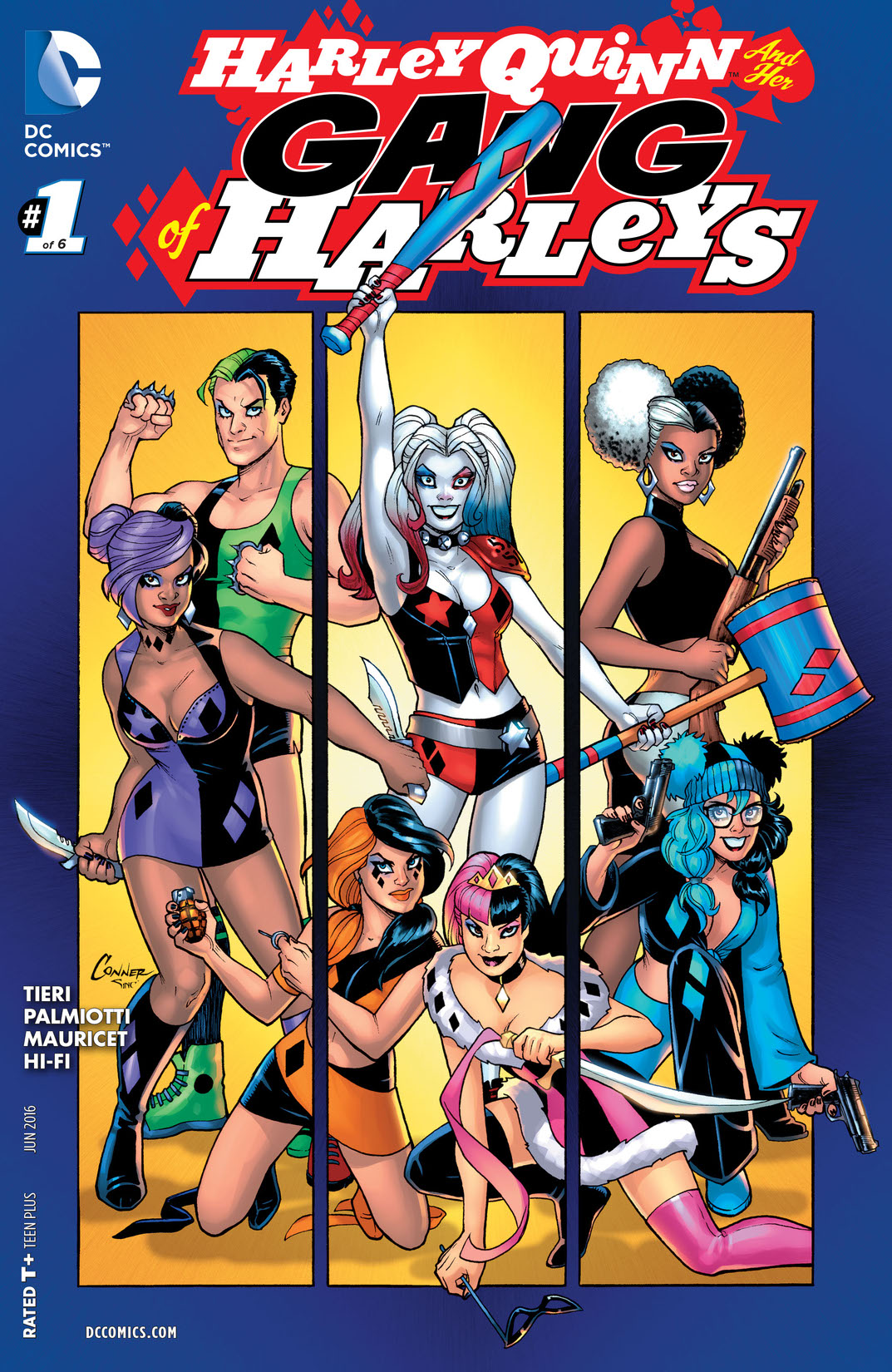 Harley Quinn and Her Gang of Harleys #1 preview images