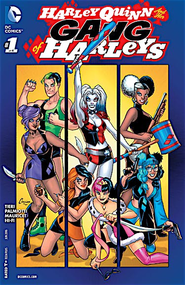 Harley Quinn and Her Gang of Harleys #1 preview images