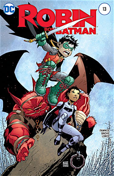 Robin: Son of Batman #13 preview images