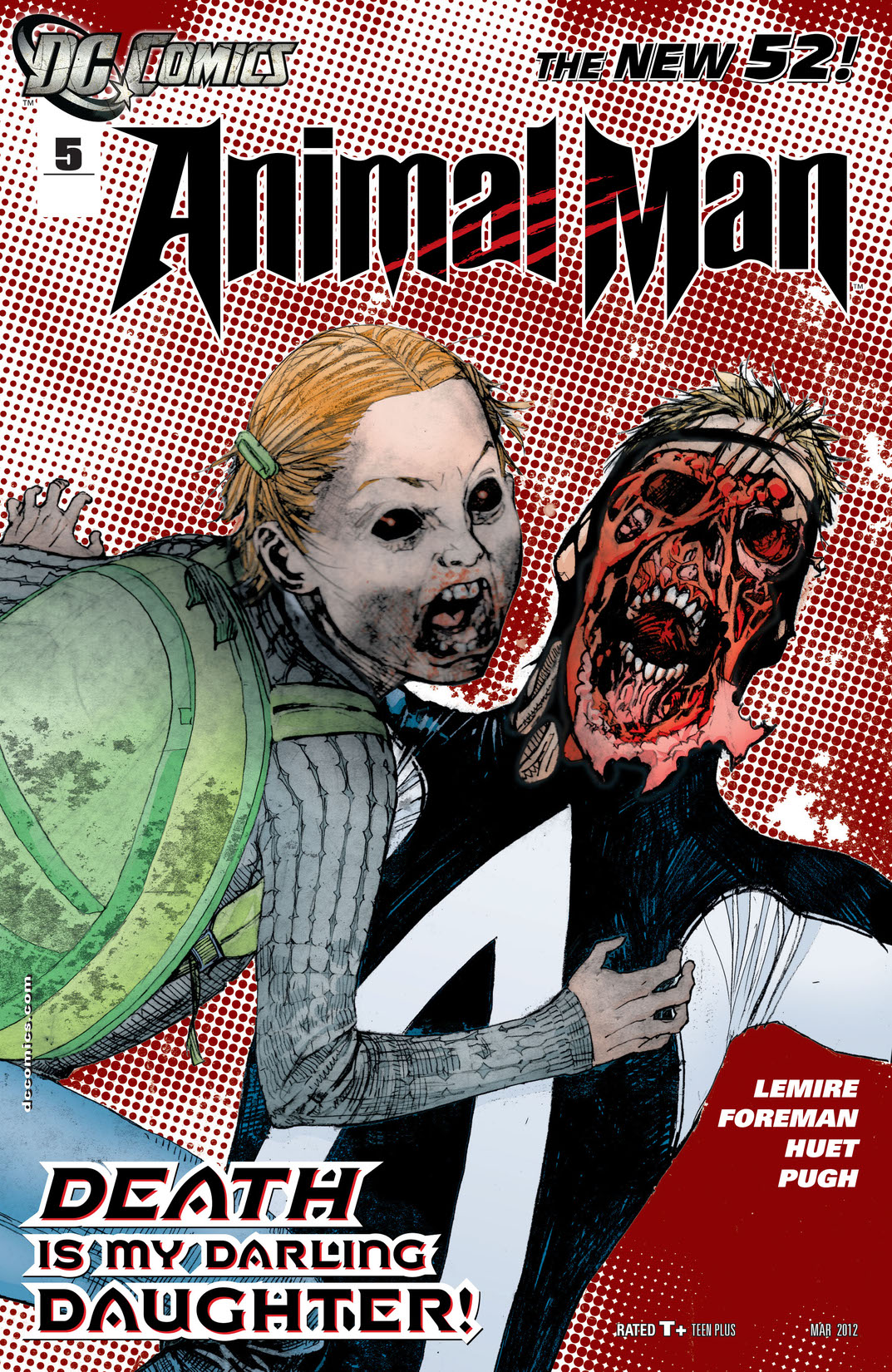 Animal Man (2011-) #5 preview images