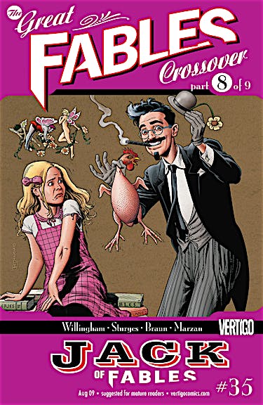 Jack of Fables #35 preview images