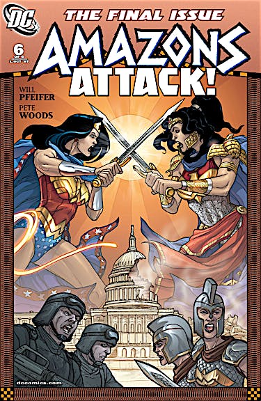 Amazons Attack #6 preview images