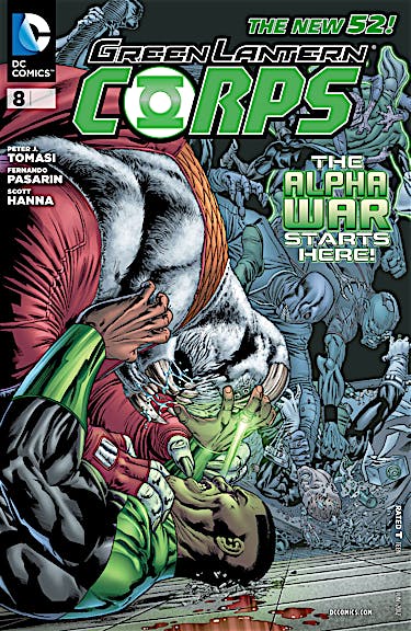 Green Lantern Corps (2011-) #8 preview images