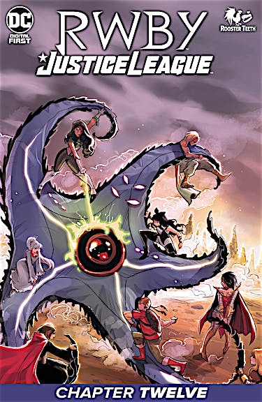 RWBY/Justice League #12 preview images