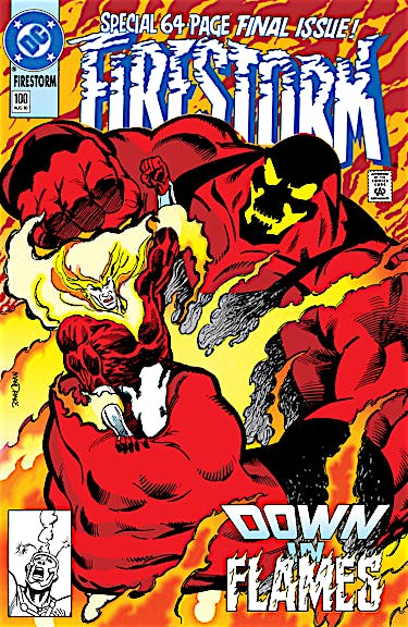 Firestorm: The Nuclear Man #100 preview images