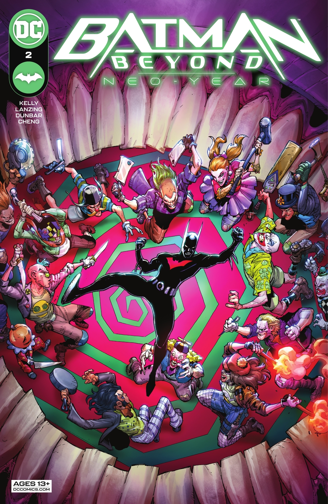 Batman Beyond: Neo-Year #2 preview images