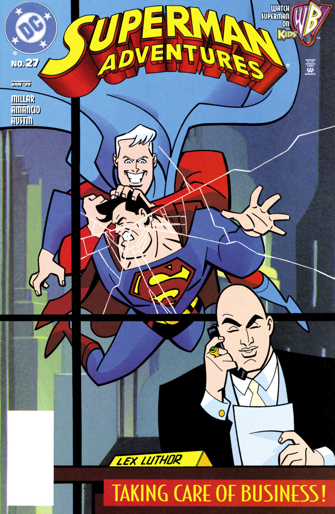 Superman Adventures #27 preview images