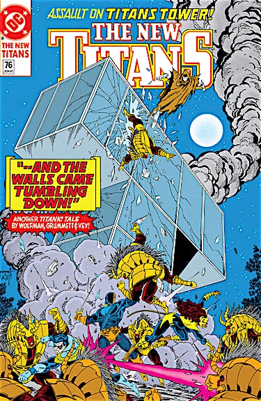 The New Titans #76 preview images